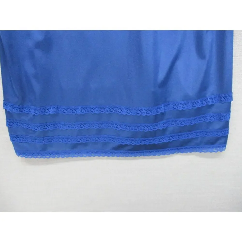 Figurfit Blue Elegant Chic Slip Dress Women Size 42‎